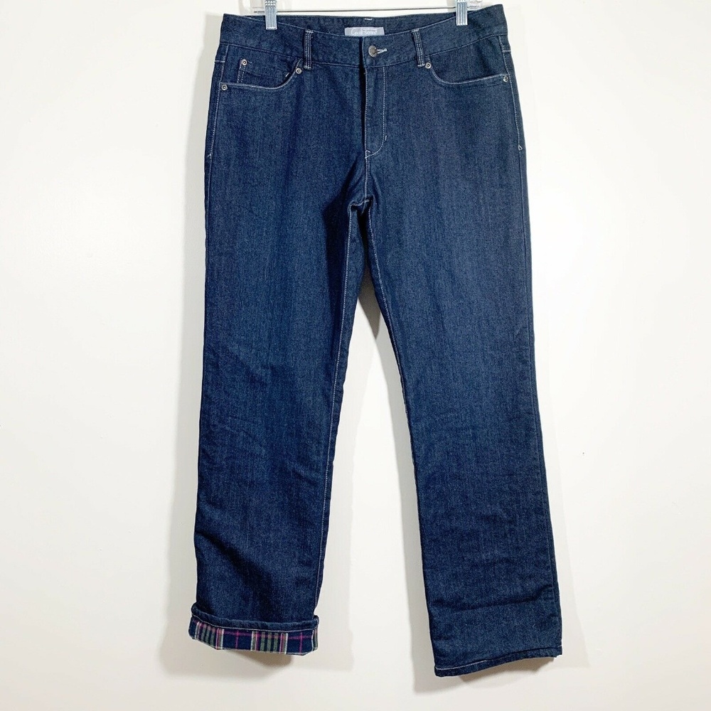 Gander Mountain Sz 10 Blue Dark Wash Bootcut Jeans